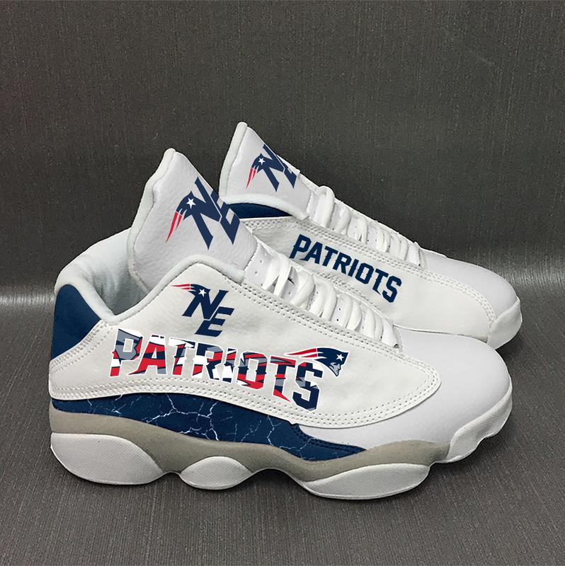 New England Patriots Jordan 13 Shoes Custom Jd13 Sneakers - Plangraphics