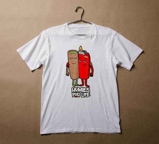 Homies for life t shirt