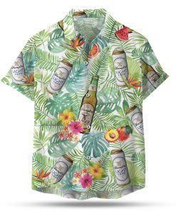 Yuengling Light Lager Beer Hawaiian Shirt, Tropical Pattern