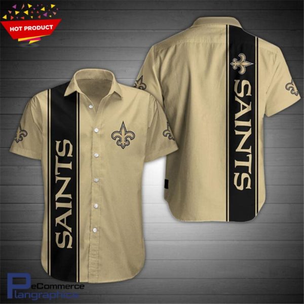 new orleans saints button down shirt