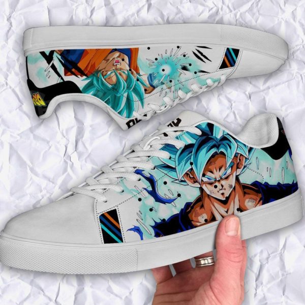 Smith Shoes Custom Goku Super Saiyan Blue Anime - Plangraphics