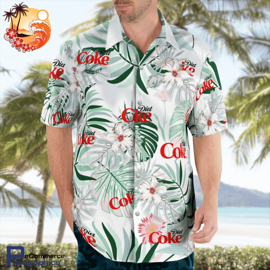 Diet Coke Hawaiian Shirts, Aloha Shirt - Plangraphics