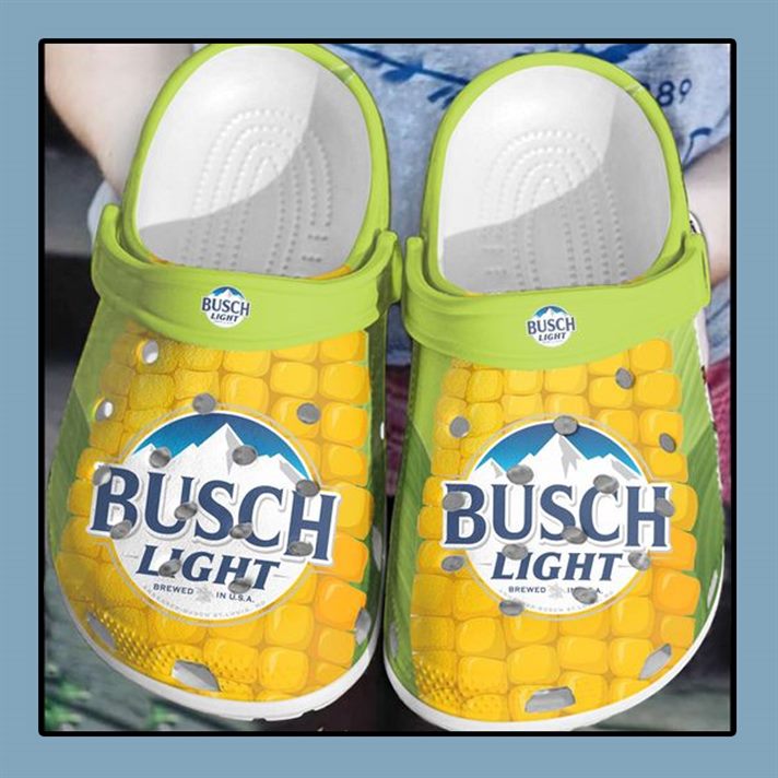 Busch Light Corn Clog Shoes - Plangraphics