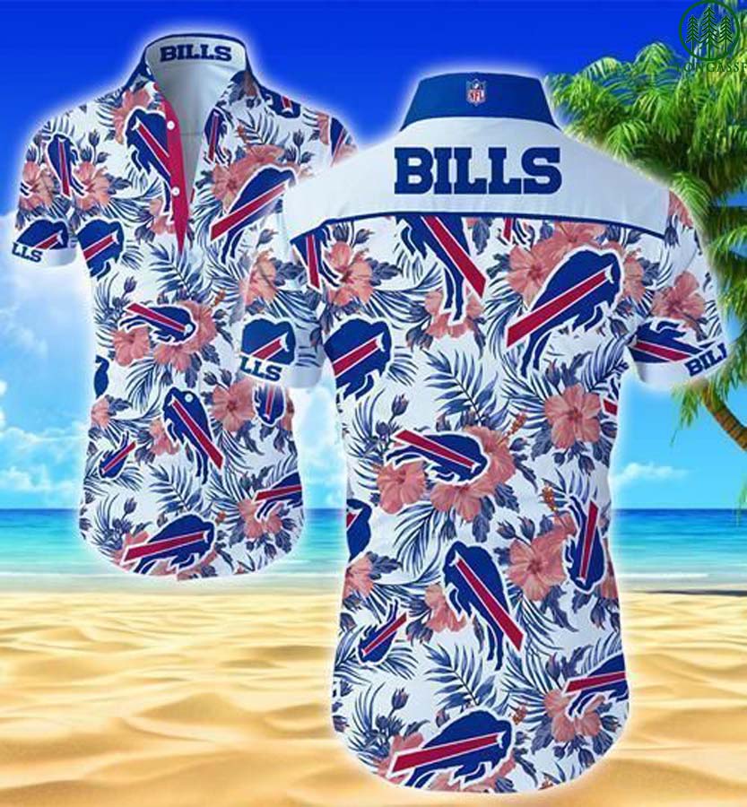 Buffalo Bills Nfl Floral Hawaiian Shirt For Fans - Plangraphics