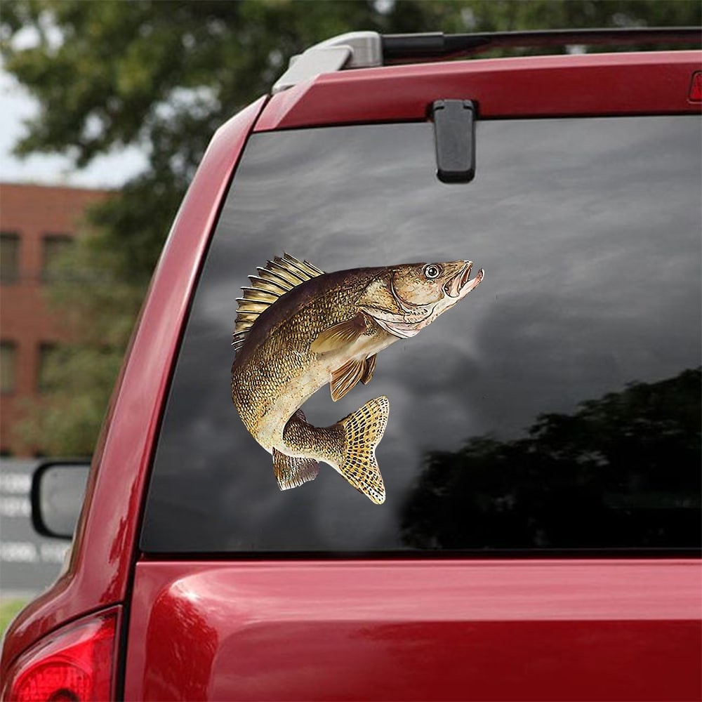 Walleye Decal For Wall Wall Decor Art Stickers