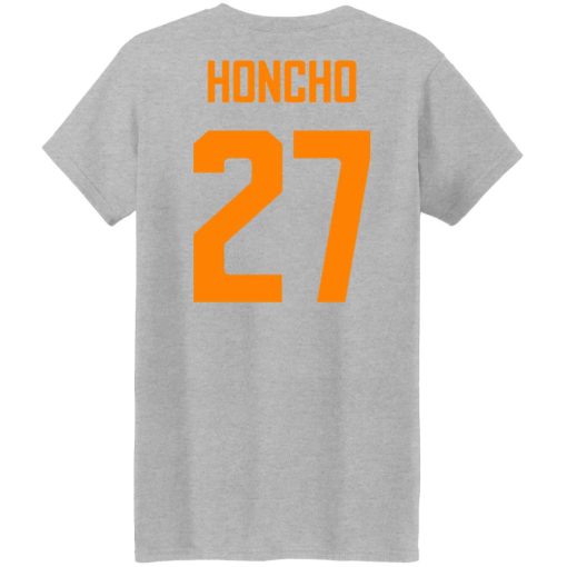 mike honcho 27 ladies t shirt