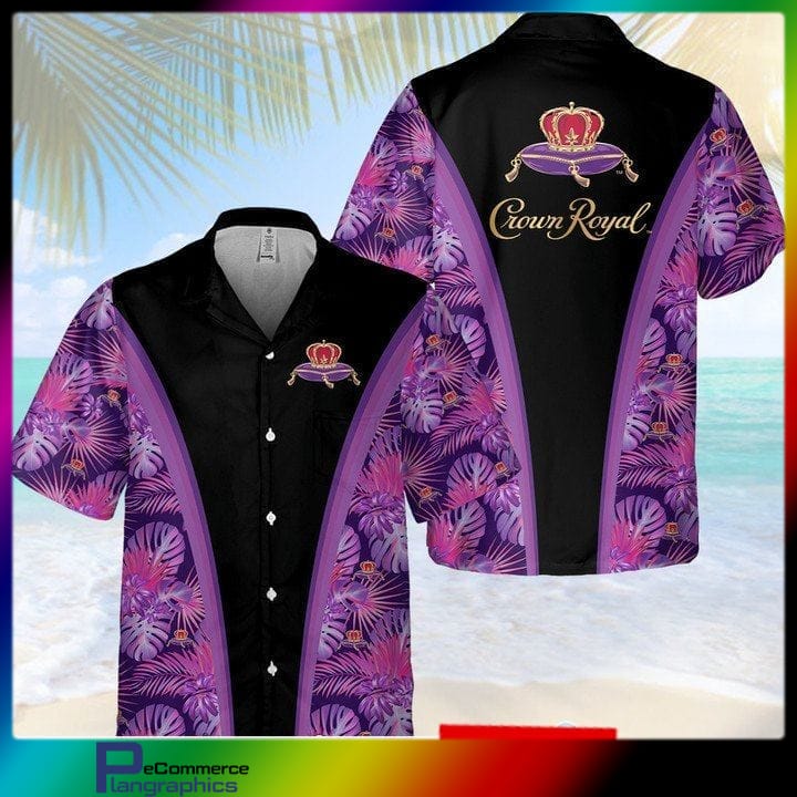 Crown Royal New Hawaiian Shirt - Plangraphics