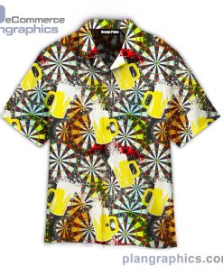 all i want to do is darts and beer aloha short sleeve button down hawaiian shirt 4 d05Re