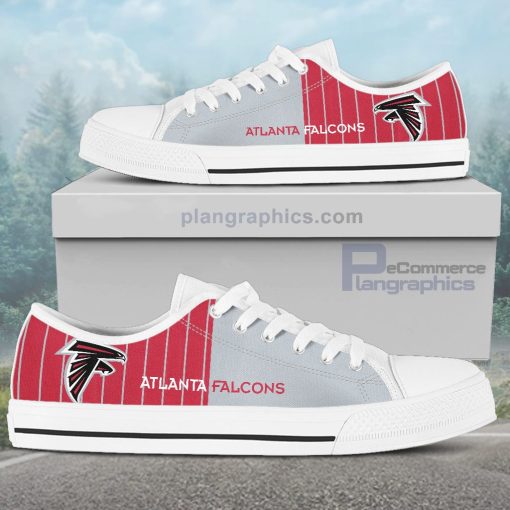 atlanta falcons canvas low top shoes 161 2XdWl