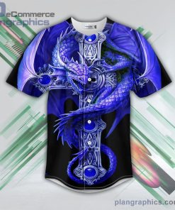 blue gothic dragon baseball jersey pl4601250 cgCzq