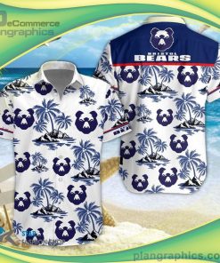 bristol bears 3d short sleeve button down shirt and hawaiian short 108 mBEtk