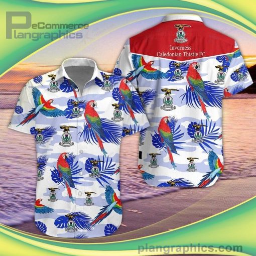 caley thistle fc short sleeve button down shirt and hawaiian short 102 Emqmn