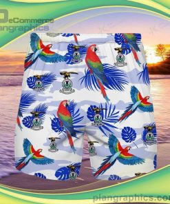 caley thistle fc short sleeve button down shirt and hawaiian short 224 T51he