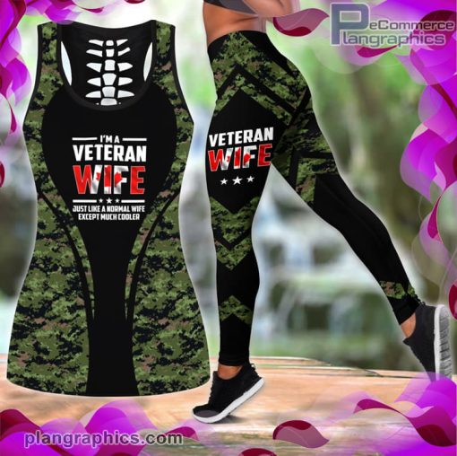 canadian veteran wife tank top legging set ZYJiz