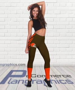 cleveland browns legging sport style keep go on nfl 149 mCo9B