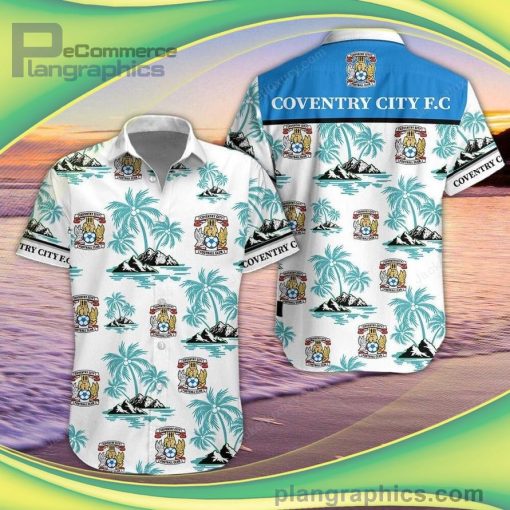 coventry city fc short sleeve button down shirt and hawaiian short 97 oOcAD