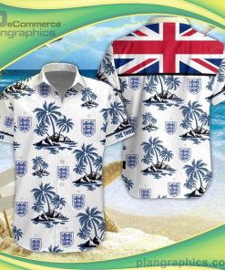 england national football team short sleeve button down shirt and hawaiian short 91 pf6VX