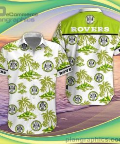 forest green rovers short sleeve button down shirt and hawaiian short 81 TRIf4
