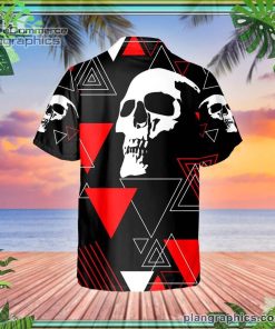 head caro skull short sleeve button down hawaiian shirt 364 yKDRc