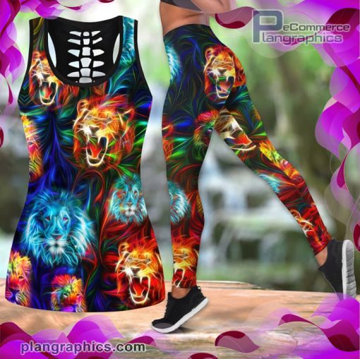 hippe lion tank top legging set U6SpV