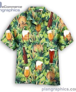 hops and craft beer aloha casual button down hawaiian shirts 28 yUFOC