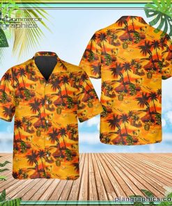 hot summer beach skull short sleeve button down hawaiian shirt 73 qz4Mm