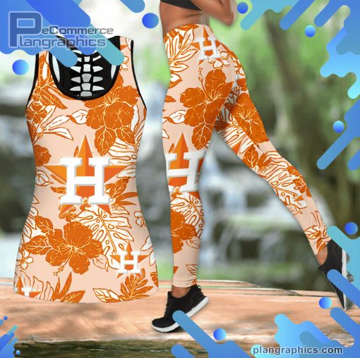 houston astros hawaiian hollow tanktop leggings set EmYq7