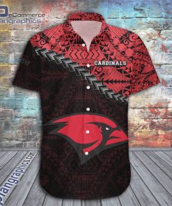 incarnate word cardinals casual button down hawaiian shirt grunge polynesian tattoo ncaa 106 GCD9H