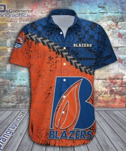 kamloops blazers casual button down hawaiian shirt grunge polynesian tattoo ca hockey 99 UdVNF