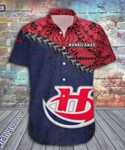 lethbridge hurricanes casual button down hawaiian shirt grunge polynesian tattoo ca hockey 85 YWUdU