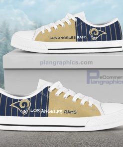 los angeles rams canvas low top shoes 124 tPFkW