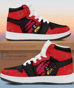 louisville cardinals air sneakers 1 scrath style ncaa aj1 sneakers 221 MiTHf