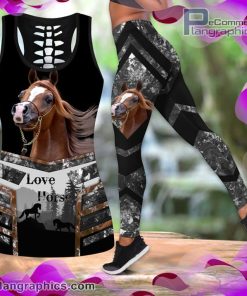 love horse 14 tank top legging set wAWSa