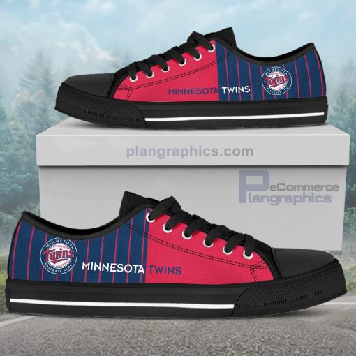 minnesota twins canvas low top shoes 38 nVEhh