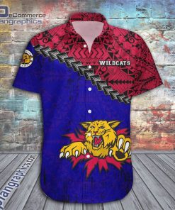 moncton wildcats casual button down hawaiian shirt grunge polynesian tattoo ca hockey 52 uyLR1