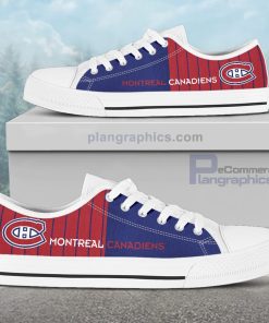 montreal canadiens canvas low top shoes 118 nQJnn