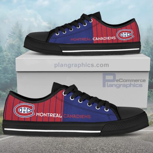 montreal canadiens canvas low top shoes 35 UF4sj