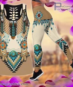 native american pattern tank top legging set QRcYK