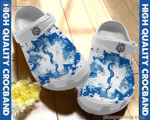 nurse crocs crocband clog 3d crocs print full B5W6H