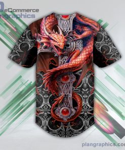red dragon gothic tarot skull baseball jersey pl6961200 vhswb