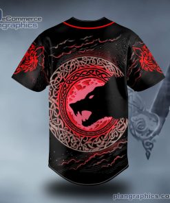 red moon wolf viking tattoo custom baseball jersey 481 4Pihd