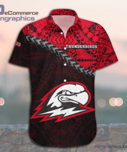 southern utah thunderbirds casual button down hawaiian shirt grunge polynesian tattoo ncaa 67 MbRyi