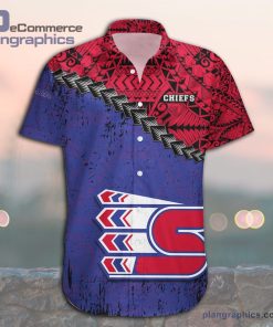 spokane chiefs casual button down hawaiian shirt grunge polynesian tattoo ca hockey 66 bJEY6