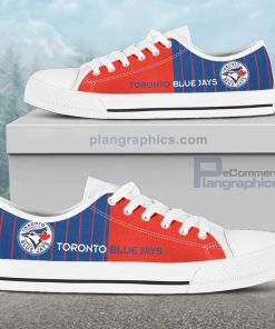 toronto blue jays canvas low top shoes 88 gImng