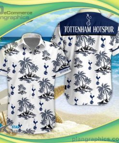 tottenham hotspur fc 3d short sleeve button down shirt and hawaiian short 12 kWCtM