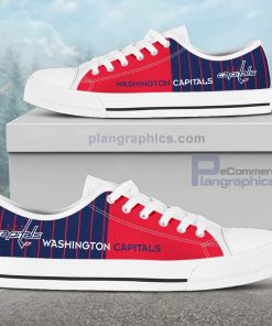 washington capitals canvas low top shoes 85 omi4T