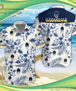 worcester warriors short sleeve button down shirt and hawaiian short and shorts 1 3IrIx