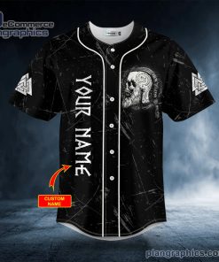 you are either on my side by my side viking skull custom baseball jersey 398 qPRLE