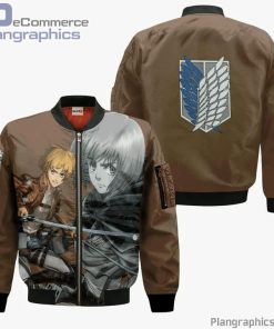 aot armin arlert attack on titan anime manga bomber jacket WGHtq