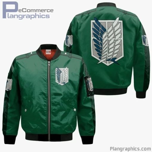 aot scout wings of freedom attack on titan anime manga bomber jacket PS1p4